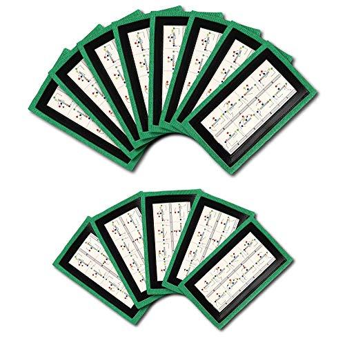 Wristband Interactive Wristband Interactive Y23 - Football Wristbands - Wrist Coach - QB Wristband - Football Play Wristbands - Playbook Wristband - (Green, 5 Pack)