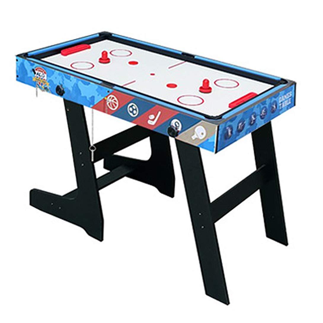 AHHC Multi Game Table 5-in-1 Combo Game Table, 5 Games with Hockey, Billiards, Table Tennis, Foosball and Basketball