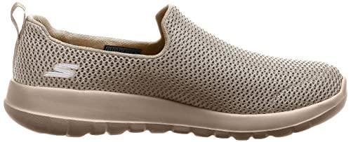 Skechers Skechers Go Walk Max - Athletic Air Mesh Slip On Walking Shoe mens,Taupe,9.5