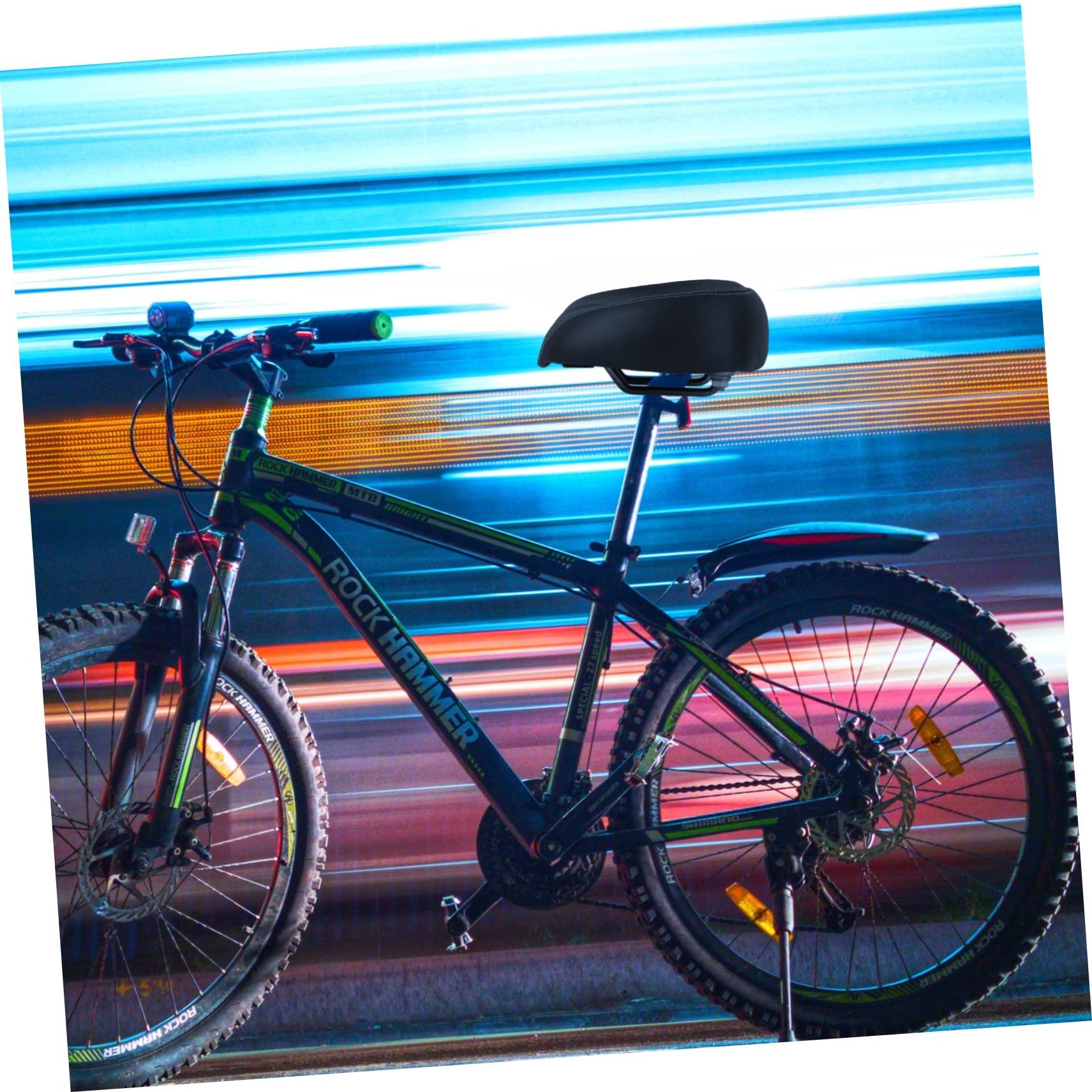 KOMBIUDA KOMBIUDA Ergonomic Absorption Saddle Bike Seat Comfortable Bike Seat Cover for Indoor/Outdoor Cycling