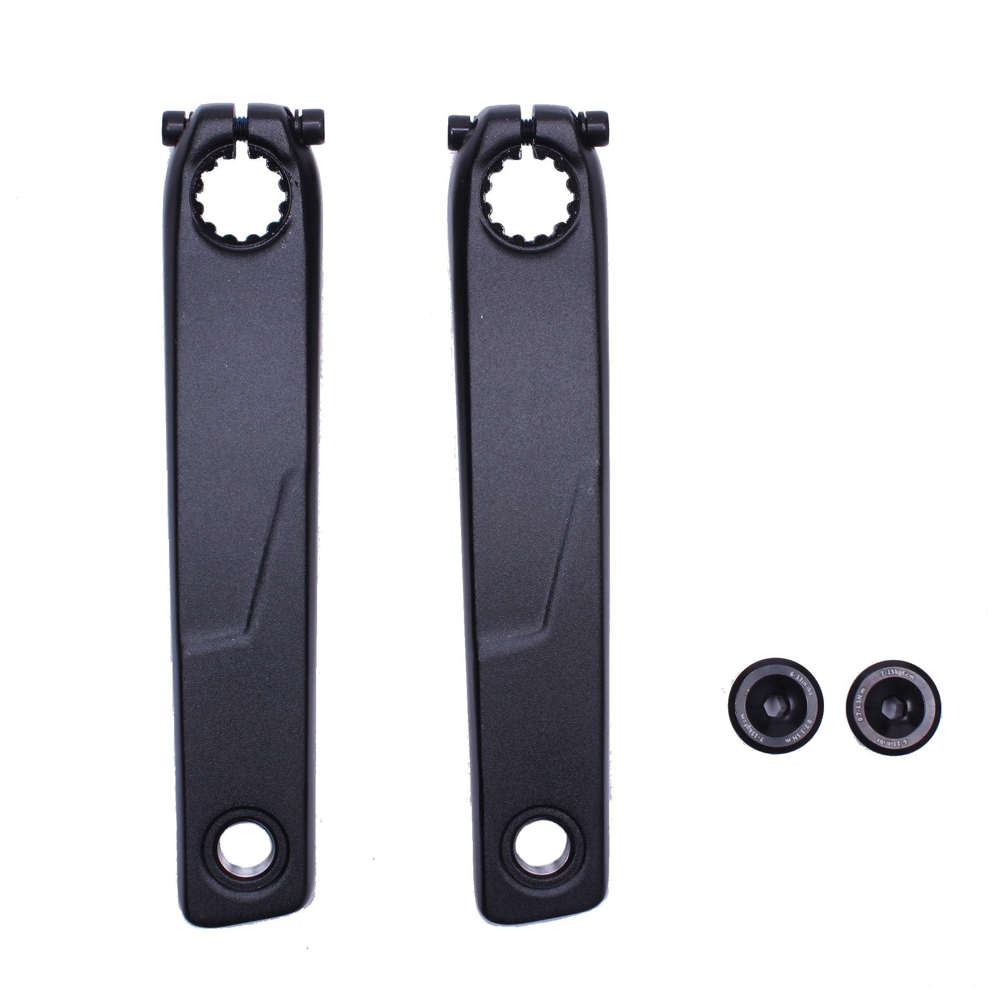 PROWHEEL PROWHEEL Ebike BFG Crank Arm,152MM/160MM/165MM/170MM Forged Alloy 6061 T6 Electric Bicycle Crank Arm for BAFANG M800 M600 M510 M500 M420,Electric Bike,Motor Mid Mounted Motor