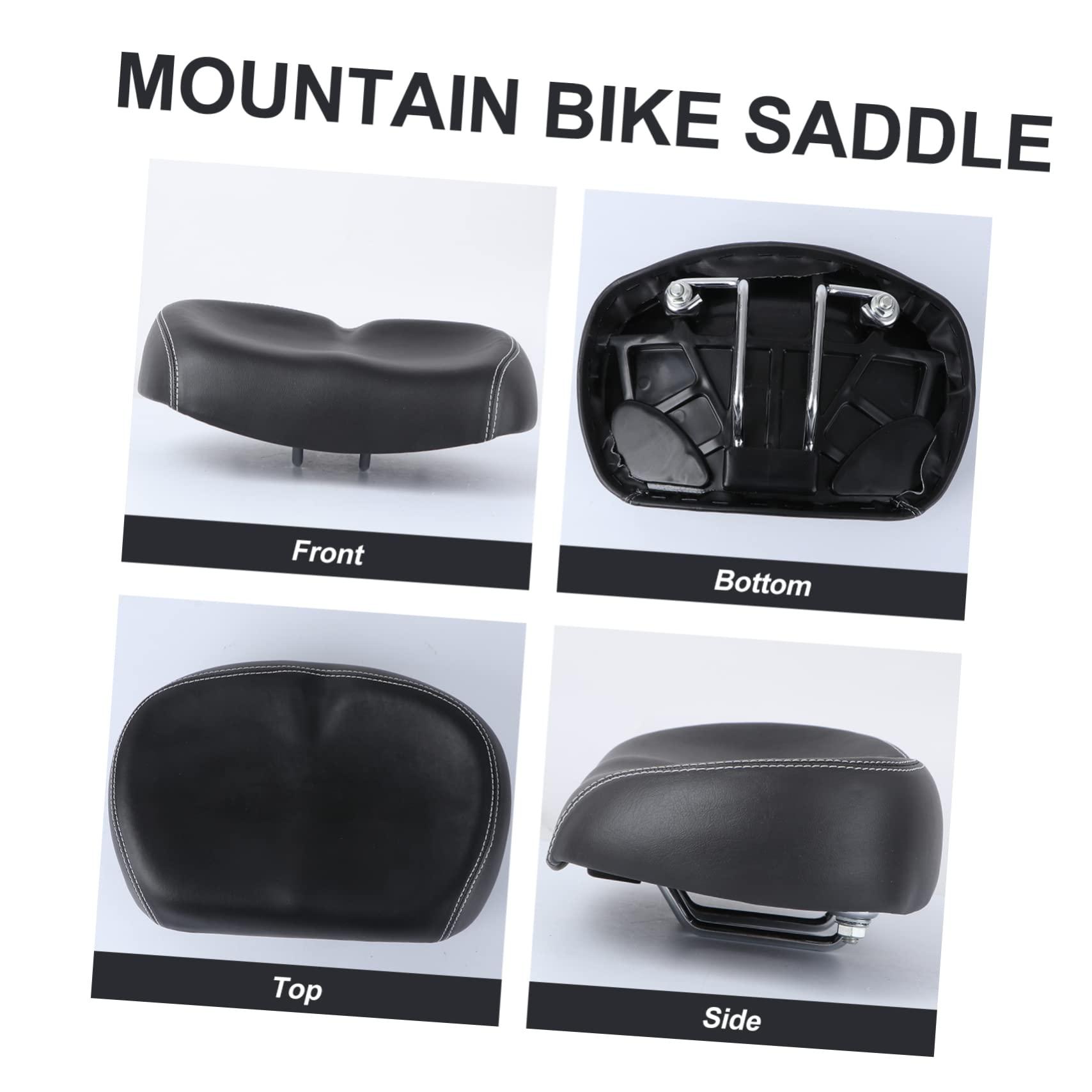 KOMBIUDA KOMBIUDA Ergonomic Absorption Saddle Bike Seat Comfortable Bike Seat Cover for Indoor/Outdoor Cycling