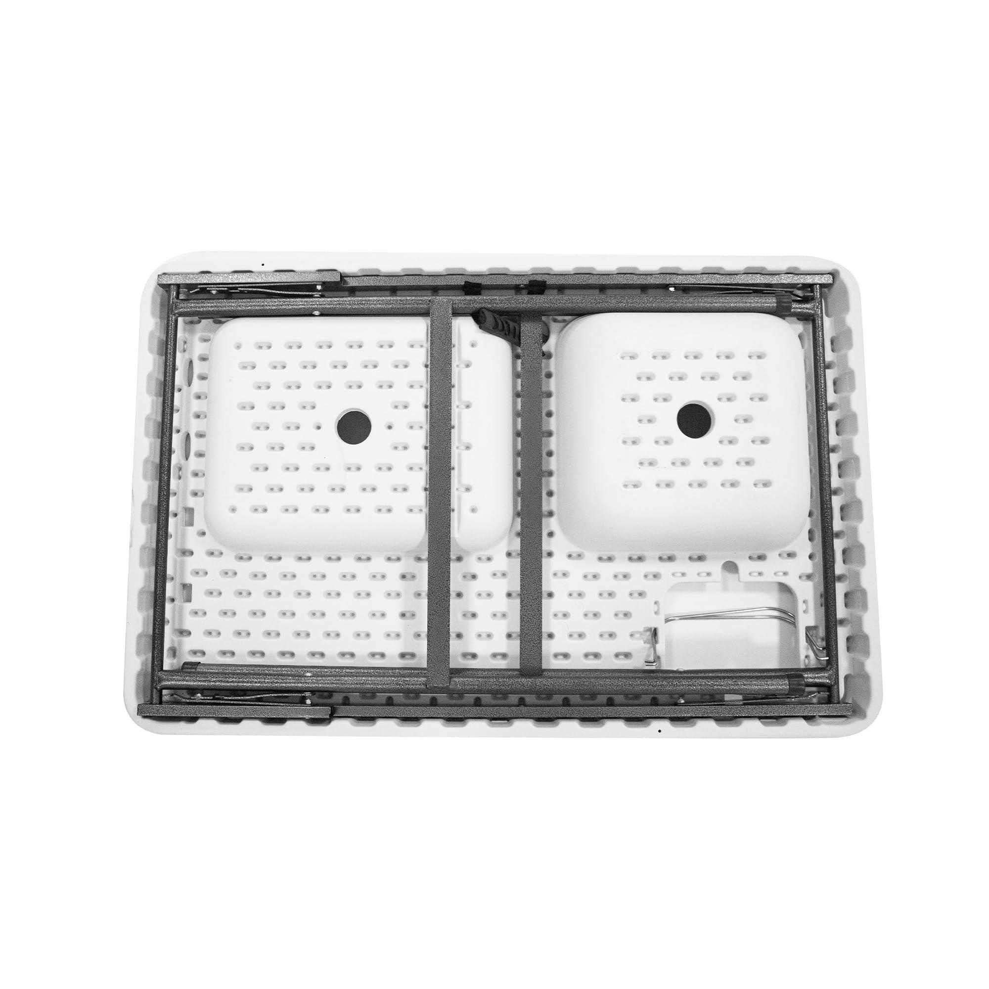 THUNDERBAY THUNDERBAY Portable Folding Fish Game Cleaning Camp Table Heavy Duty 40''Fillet Table with Double Sink and Faucet