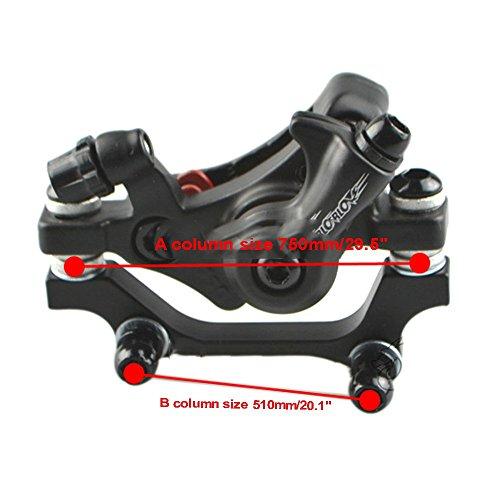 SENQI SENQI Bike Disc Brake Mechanical Cycling Bicycle Front Caliper (Black)