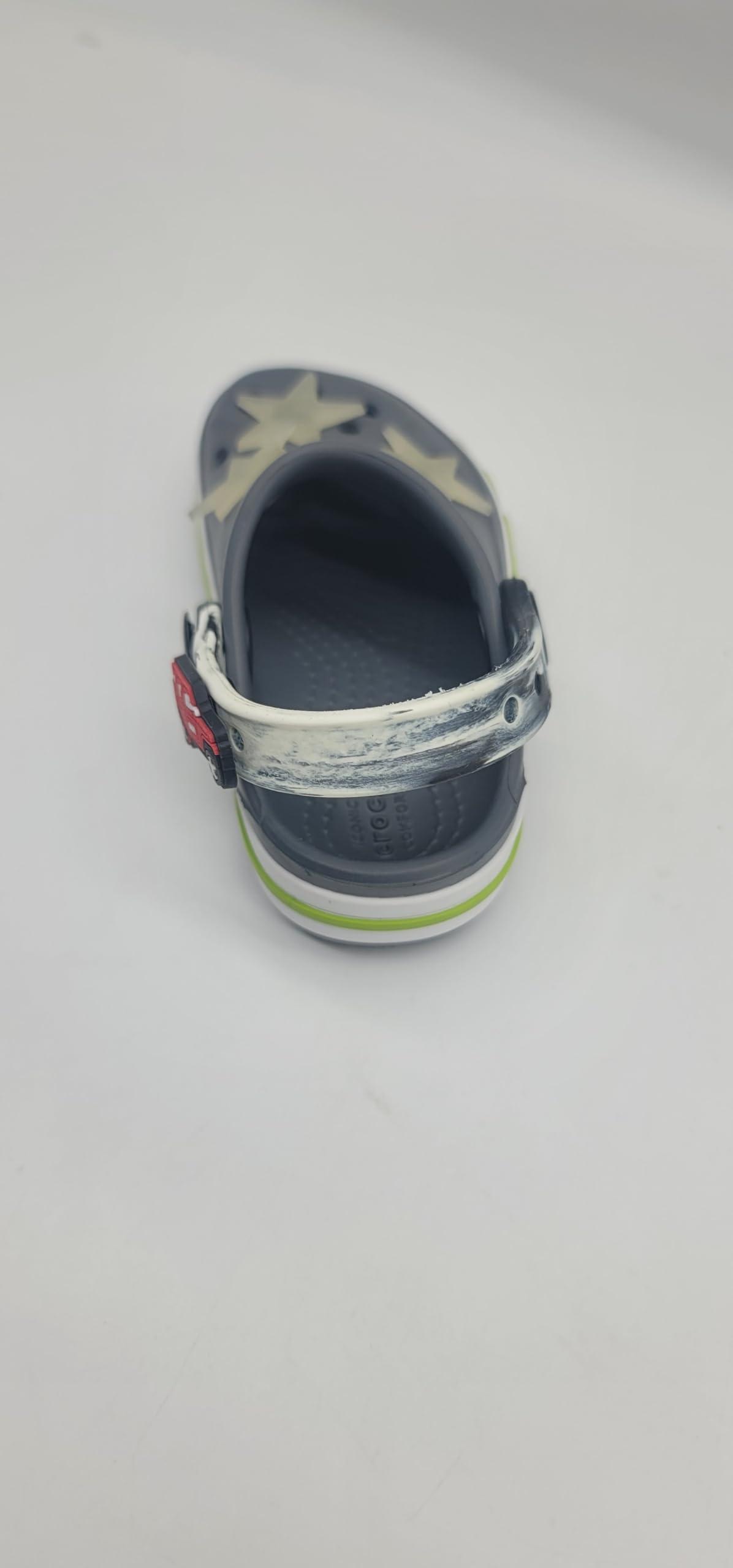 Snappy Shoe Rivets Snappy Straps for your Clogs or Croc (blackwhite, 8inches)