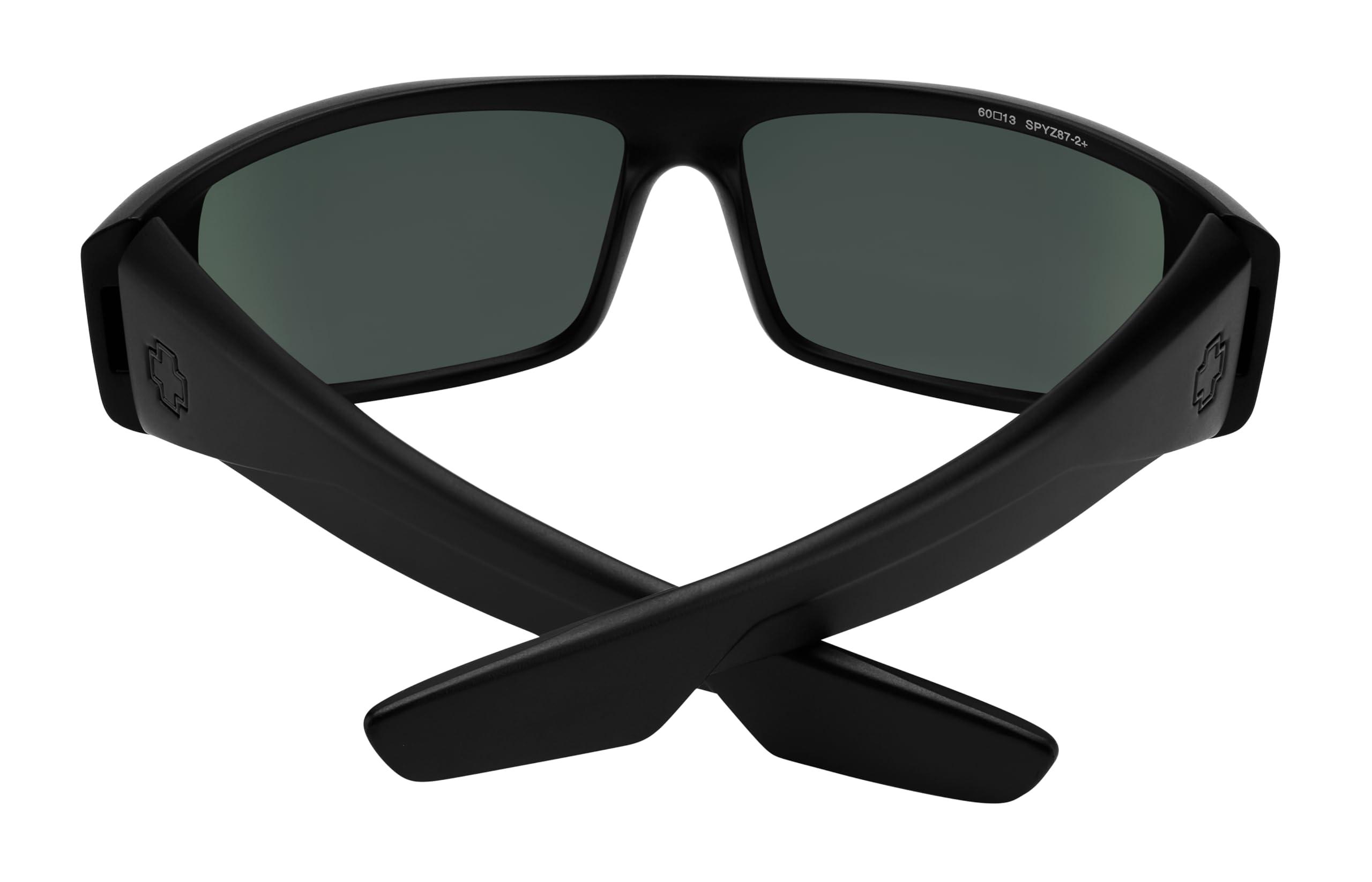 SPY SPY Logan ANSI RX Matte Black - Happy Boost Polar Orange Mirror