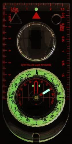 SUUNTO SUUNTO A-30 NH USGS Compass, Black