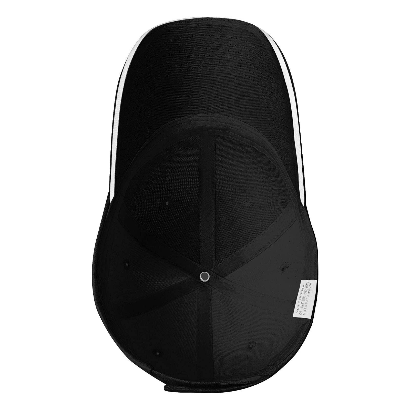 PHABULS Us Army Security Agency (ASA) Baseball Cap Sandwich Caps Adjustable Dad Hat Casquette Cap Black