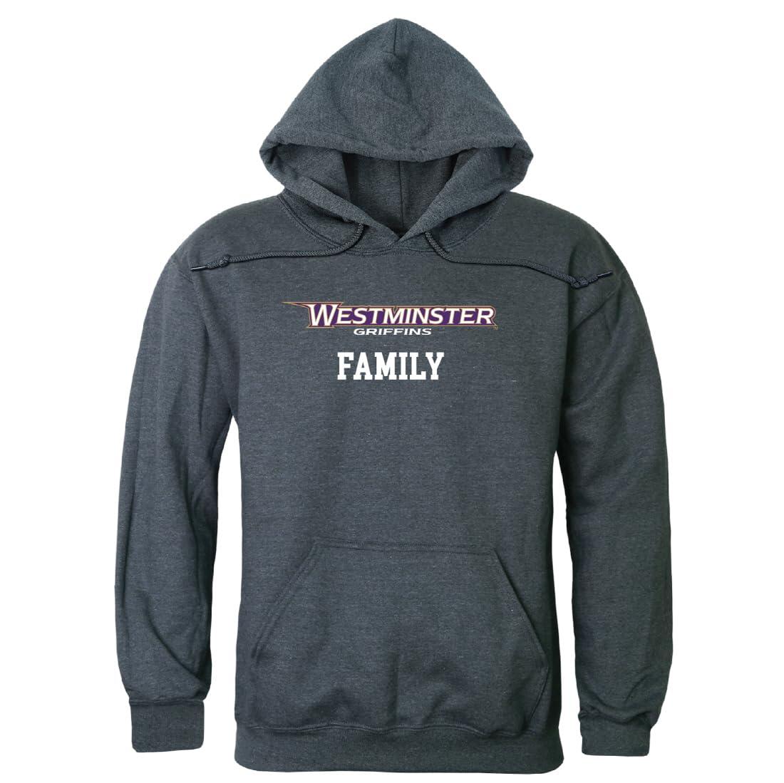 W Republic W Republic Westminster College Griffins Family Hoodie Sweatshirts - Heather Charcoal, Medium