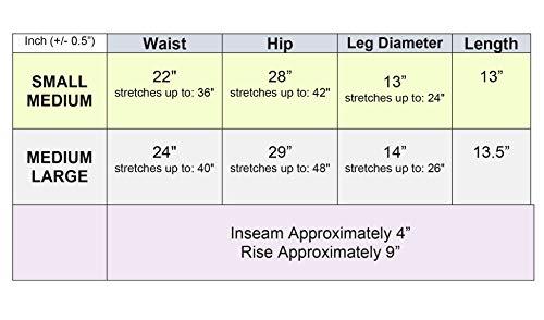 KMystic KMystic Women\'s Seamless Spandex Slip Bermuda Workout Shorts, Black, Small - Medium