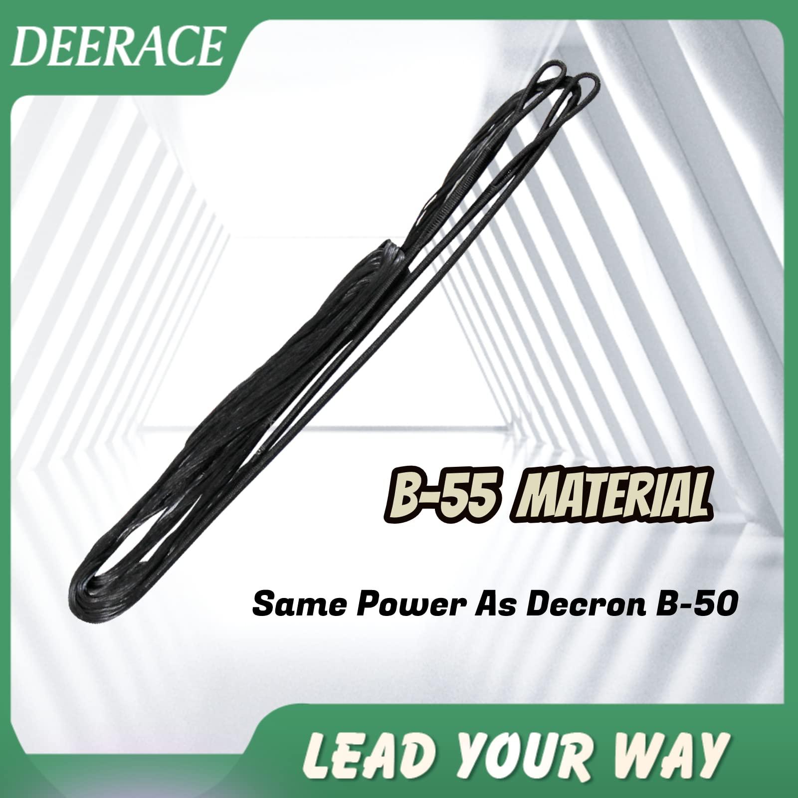 DEERACE DEERACE Traditional Recurve Bow String, AMO 58' (Actual Length 54'), 16 Strands (Recommended for up to 65 lbs)