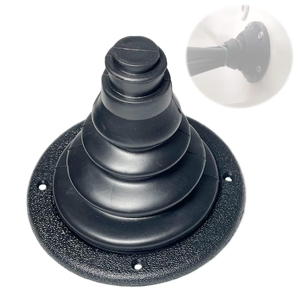 asdmm asdmm Boat Motor Well Cable Boot - Rigging Steering Protect for Marine Yacht Kayak Electrical Wire Organize, Fuel Lines Diameter 4 7/10\" (Black)