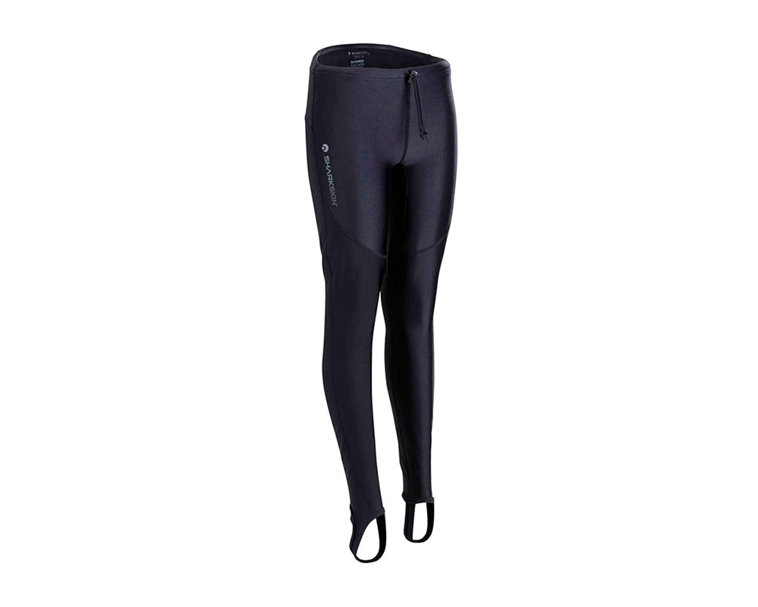 Sharkskin SHARKSKIN Womens Robust High-Waisted Chillproof Wetsuit Long Pants for Scuba Diving and Water Sports, Black, X-Small