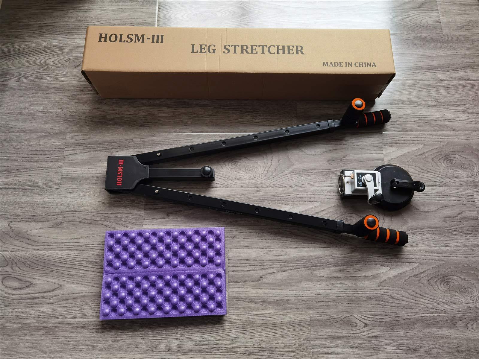 HOLSM-III Leg Stretcher, Leg Stretcher Machine, Leg Split Stretching Machine, Stretch Split Trainer, Leg Stretching Trainer, Split Machine, Split Strecher, Ligament Stretcher (Black)