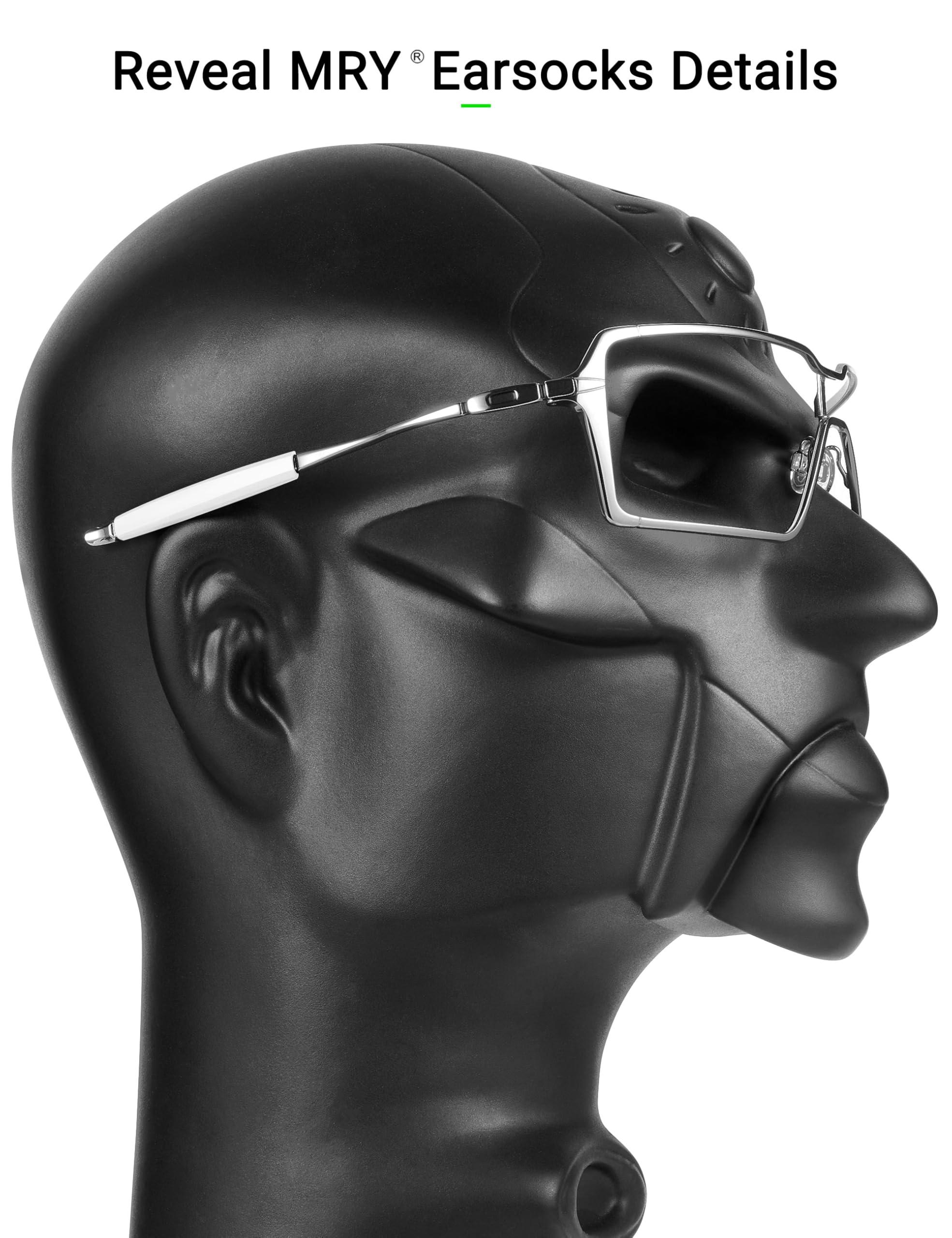 Mryok Mryok Replacement Earsocks for Oakley Probation Sunglasses - White