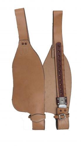 Showman Showman Smooth Leather Replacement Fenders Pair (Light Oil)