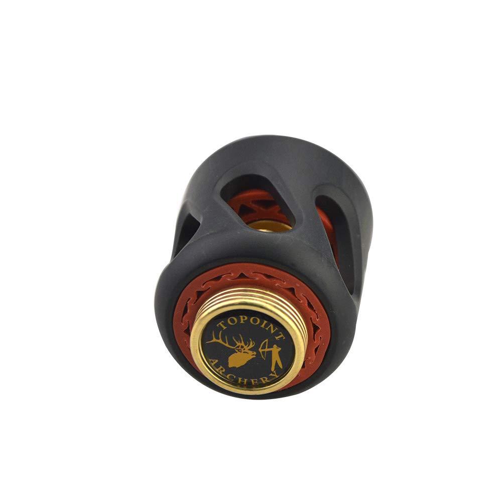 AMEYXGS AMEYXGS Archery Stabilizer Bow Silencer Damper Rod 2inch Shock Absorber Outdoor Hunting Archery Compound Bow Accessory
