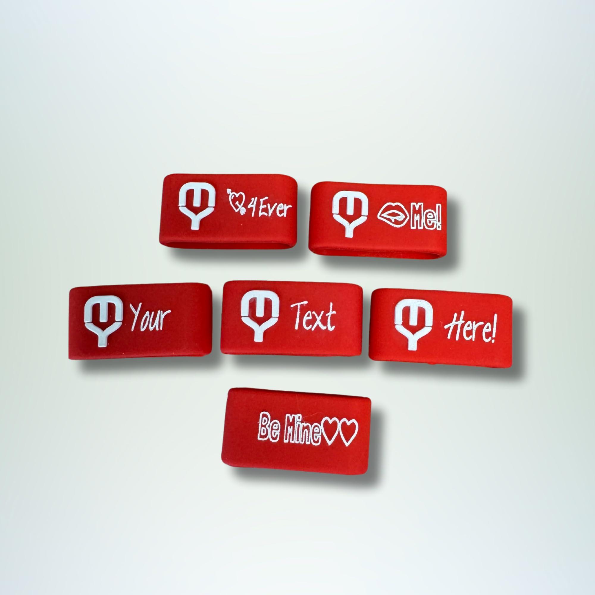 MYPadL MYPadL Pickleball Paddle Personalizable Bands (Red)