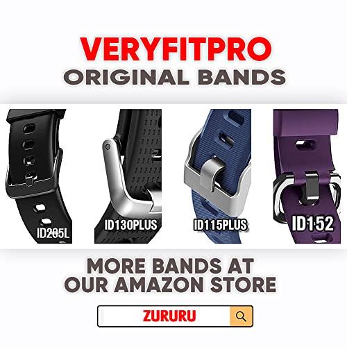 Veryfitpro Bands Replacement Straps for ID115plus HR Smart Watch Bands for Letscom Lintelek Letsfit ID115Plus HR Fitness Tracker Red