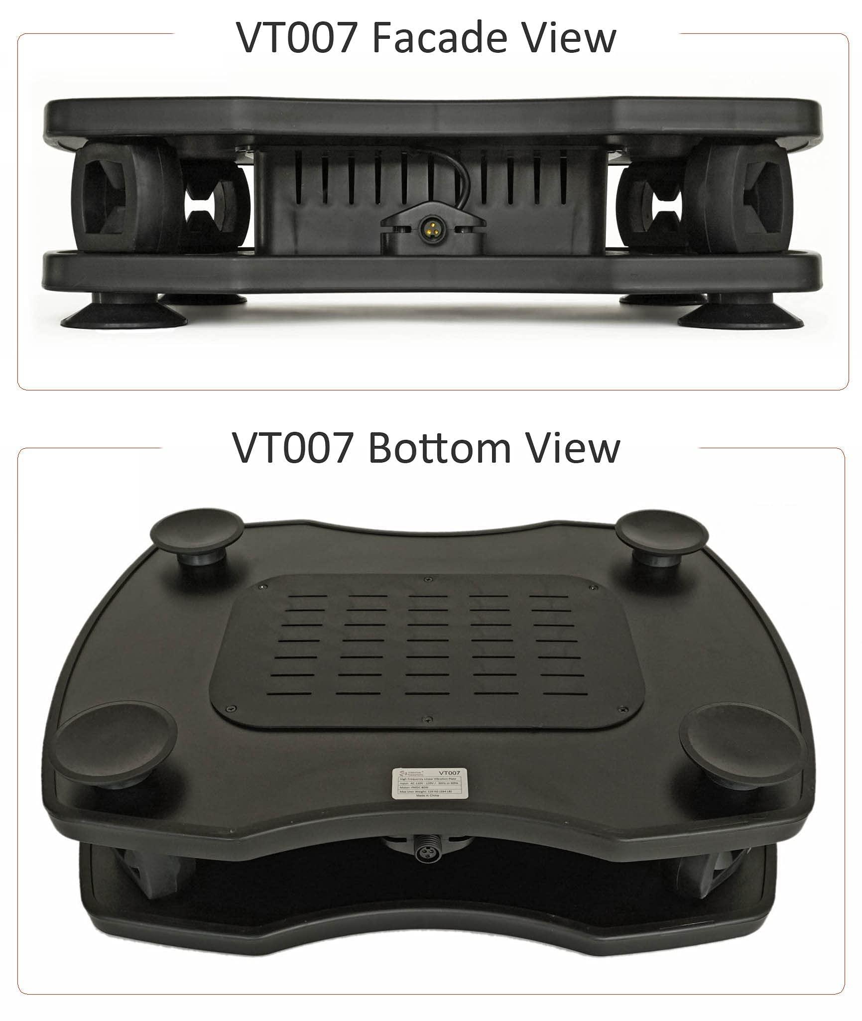 VT VIBRATION THERAPEUTIC VT007 Vibration Plate Exercise Machine - High Frequency, Low Amplitude | Muscles, Bones and Nerves Training | Blood and Lymph Circulation Improvement