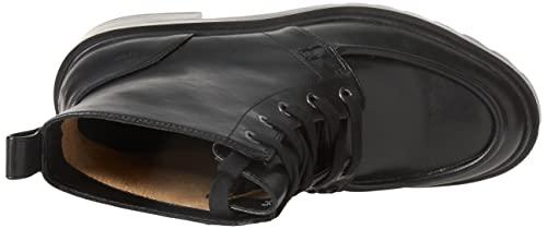 Amazon Essentials Amazon Essentials Women's Moc Toe Boot, Black, 6.5