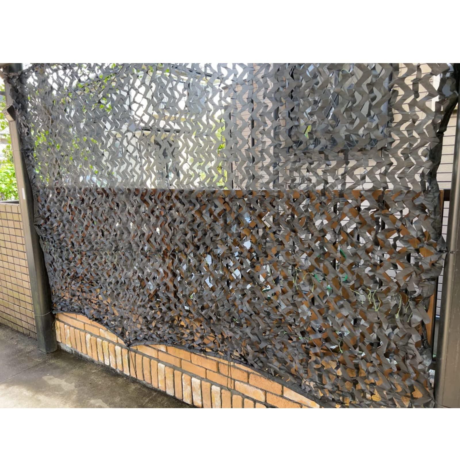 Generic Camouflage Netting Army Camo Net, for Camping, Hunting, Privacy Protection, Garden, Military Decoration, 2x3m 2x5m 3x4m 3x5m 6x8m 8x10m Grey Camouflage Net Sunscreen Net