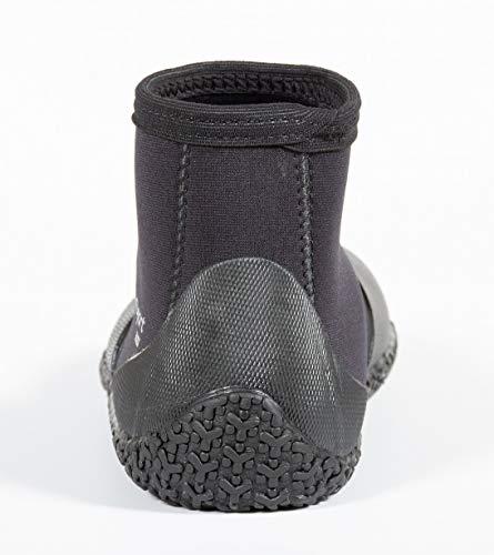Neo-Sport NeoSport Wetsuits Premium Neoprene 3mm Low Top Pull On Boot, Black, 8 - Water Shoes, Surfing & Diving