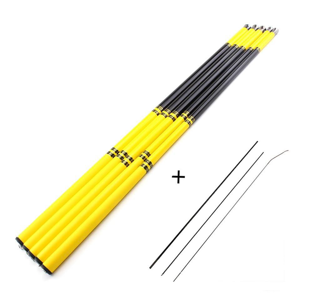 KTGCOZS KTGCOZS Ultra Light Fishing Pole Carbon Fiber Telescopic Fishing Rod 3.6M-7.2M (7.2m)