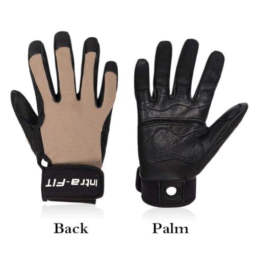 Intra-FIT Intra-FIT Climbing Gloves Rope Gloves,Perfect for Rappelling Rescue Rock/Tree/Wall/Mountain Climbing,Adventure,Outdoor Sports