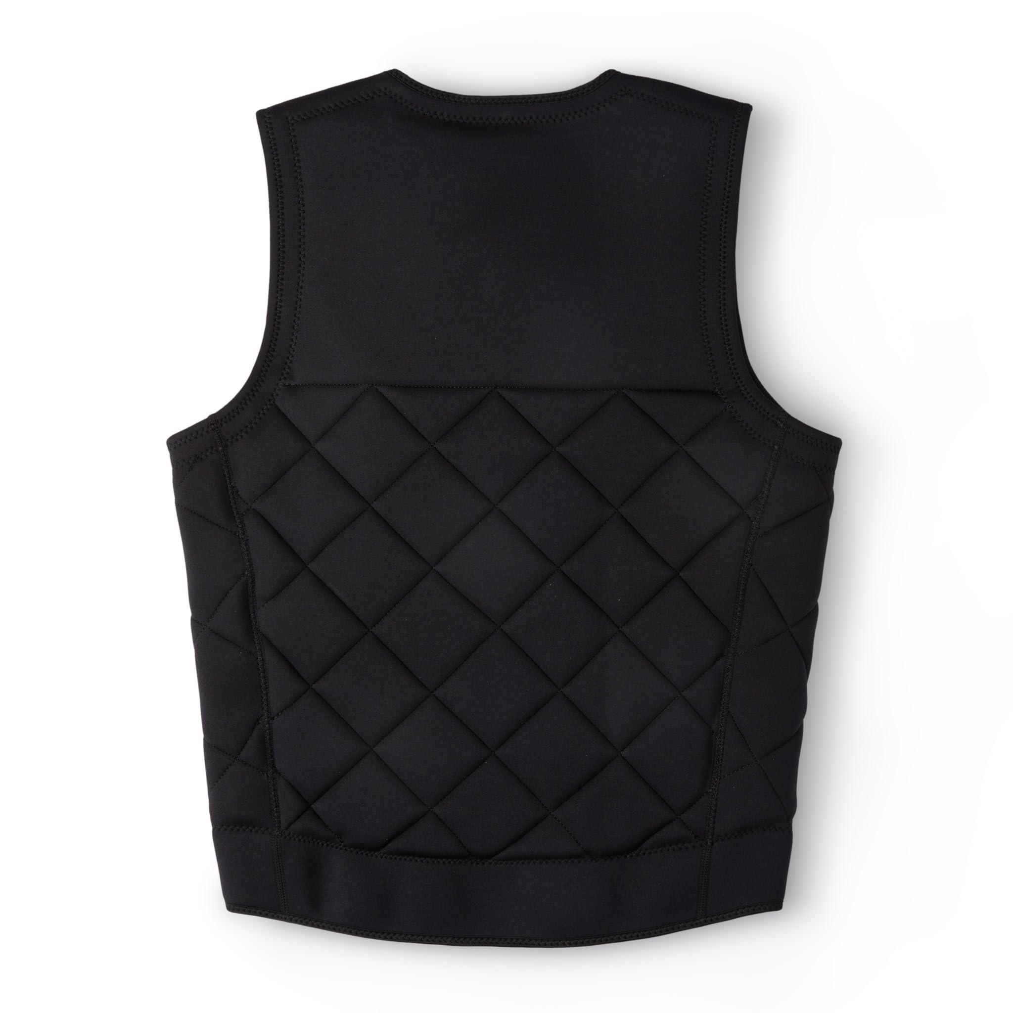 PIT AND BARREL Mens Neoprene Wakesurf Impact Vest for Boating by Pit + Barrel Wake Surf Co. - Designed for Wake Surf and Skimboard, but Great for All Watersports Activities! Lightweight, Durable, and Timeless Style.
