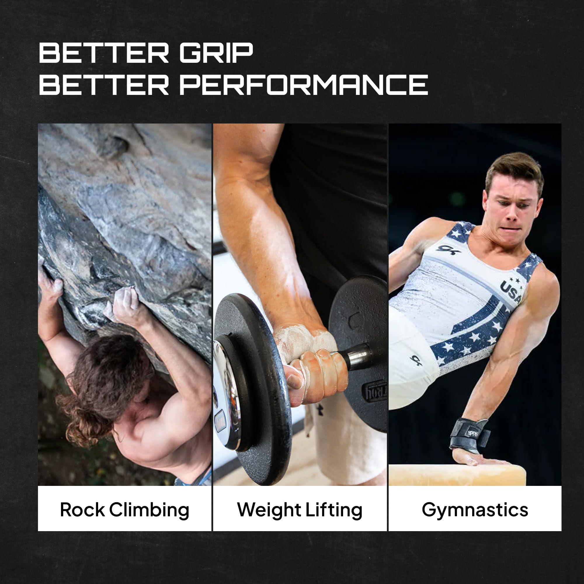 Beasty Chalk Beasty Chalk Gym Chalk Block 2 oz (1-Pack) High-Grip Chalk for Gymnastics, Rock Climbing, Weightlifting, Pull-Ups, Deadlifts, Kettlebells, Pole Fitness & More
