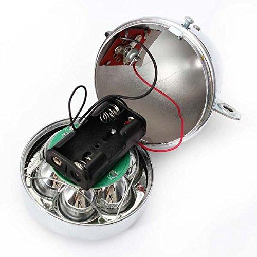 BlueSunshine Vintage Retro Bicycle Bike Front Light Lamp 7 LED Fixie Headlight with Bracket