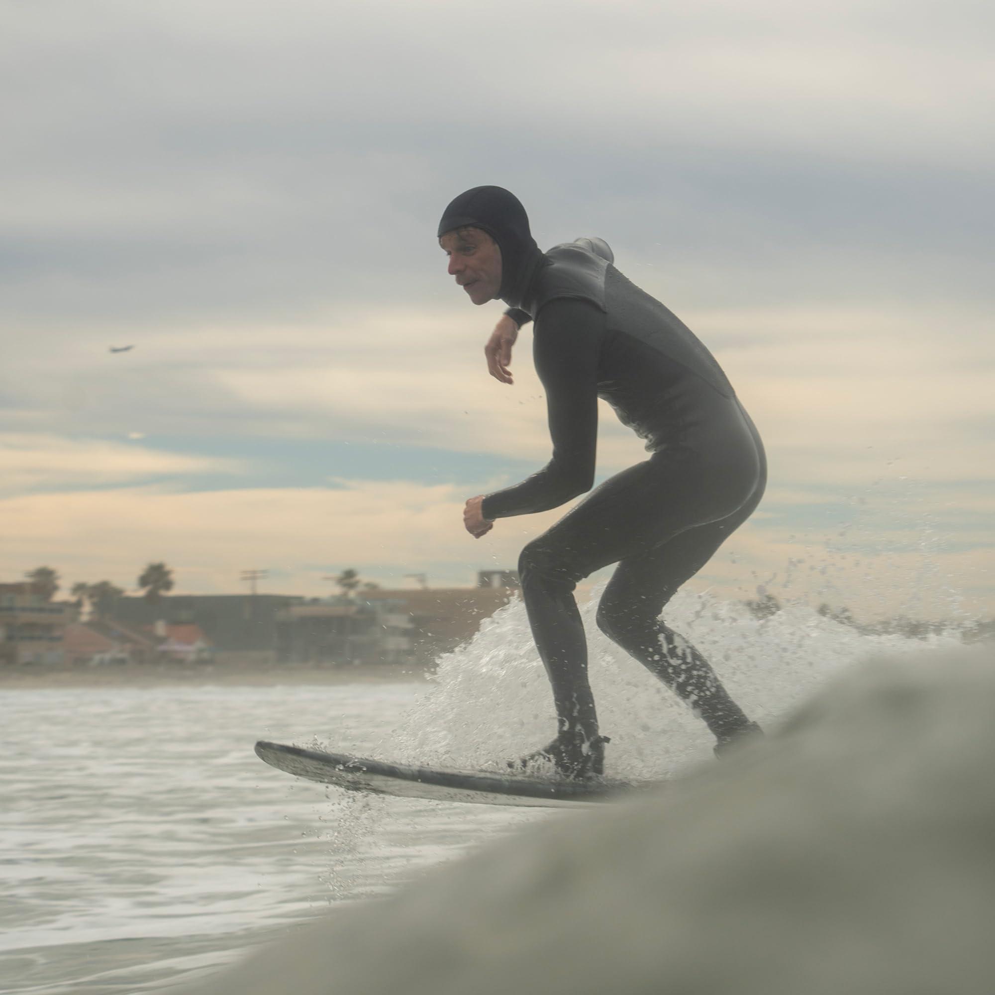 Ho Stevie! Ho Stevie! Surfing Wetsuit Hood 3mm Warm, Comfortable, Works with All Wetsuits (Large)