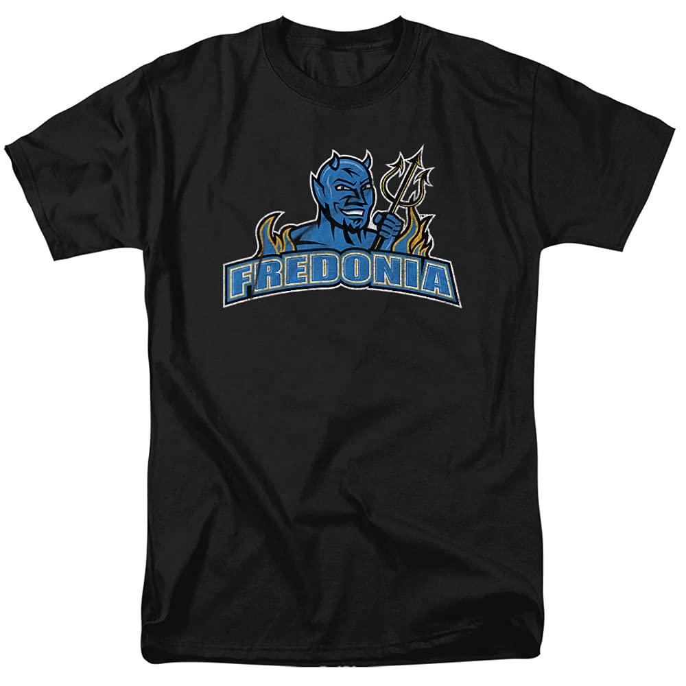 LOGOVISION Fredonia State University Official Distressed Primary Logo Unisex Adult T Shirt,Fredonia State University, 2X-Large
