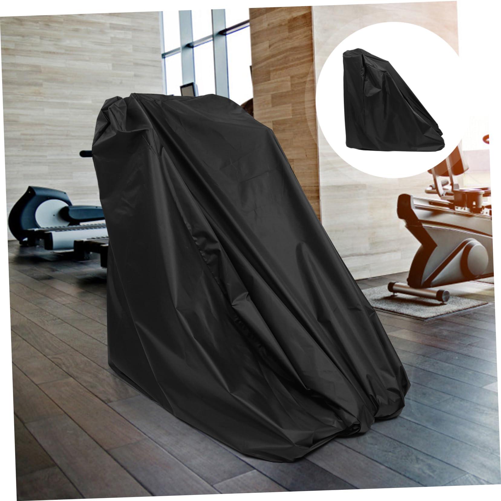 BRIGHTFUFU BRIGHTFUFU Running Machine Cover Treadmill Protective Cover Oxford Black Home Gym Equipment