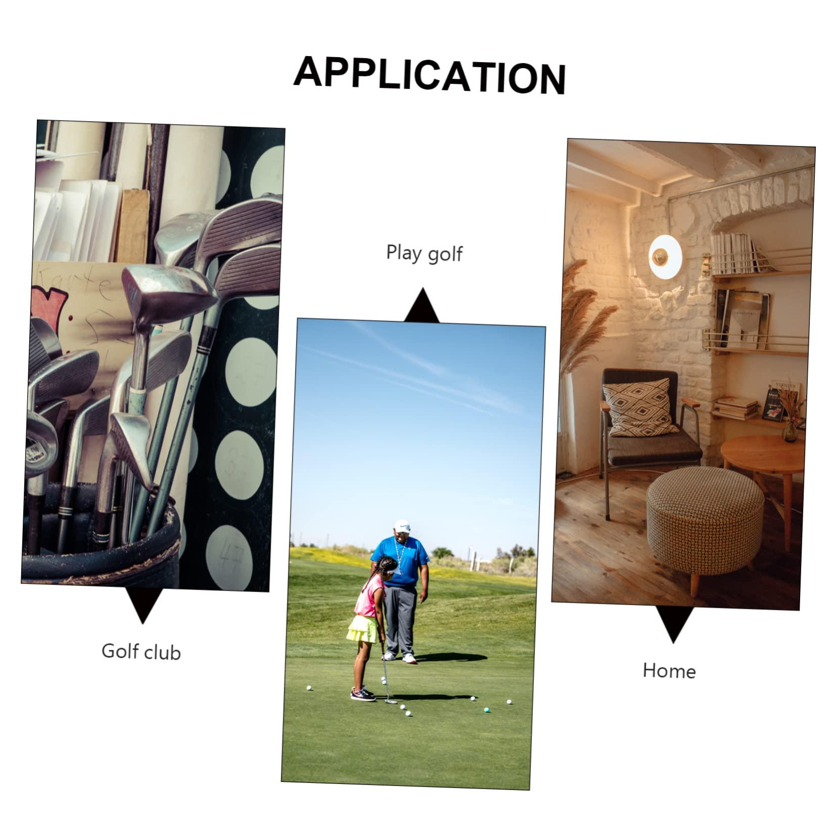 BESPORTBLE BESPORTBLE 2 Pcs Golf Bag Bags Golf Marker Holder Vice Golf Balls Pouch Sports Bag Football Bag Golf Balls Storage Bag Pickleball Mini Tube Accessory Duffle Putter Layer