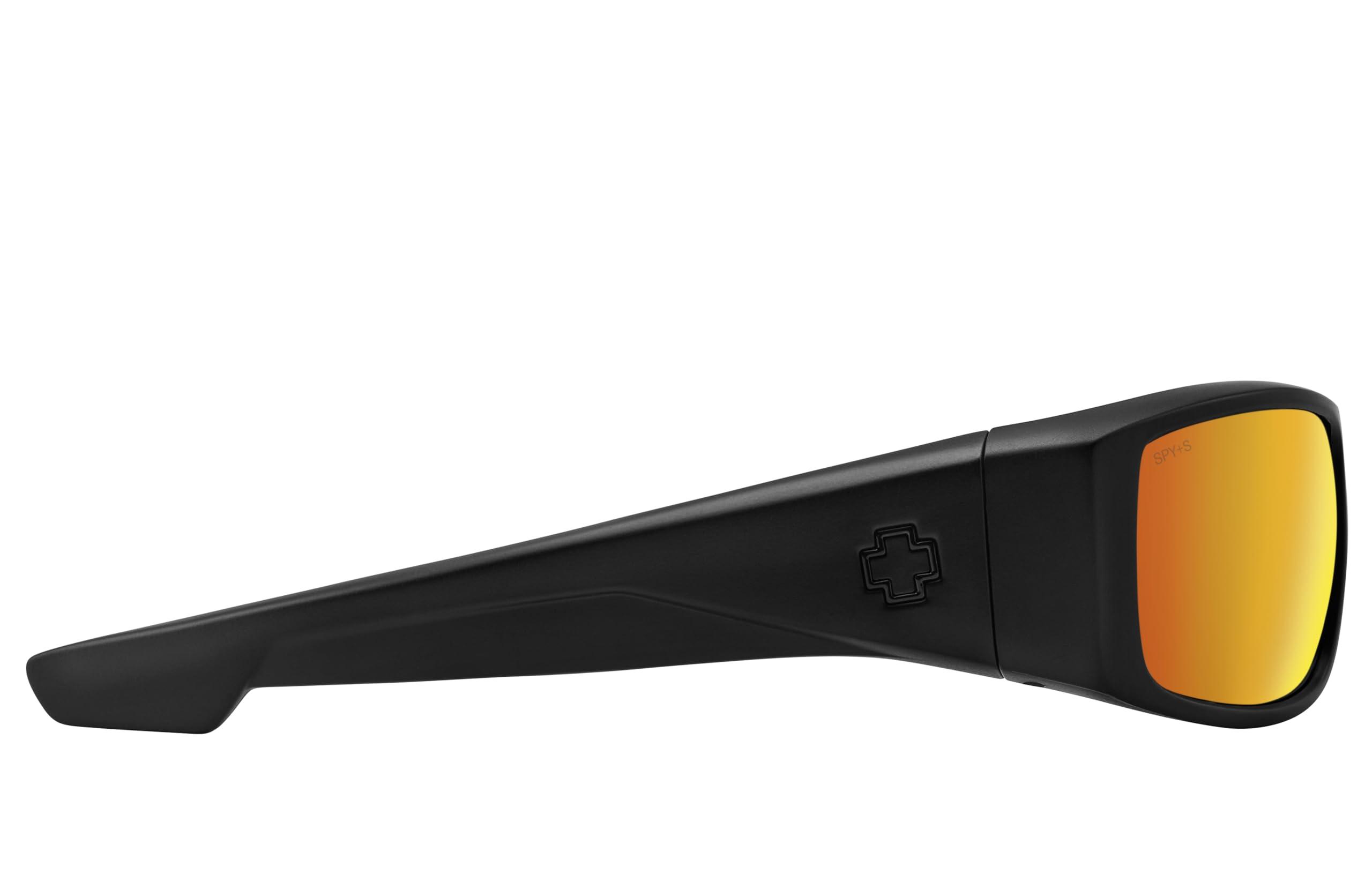 SPY SPY Logan ANSI RX Matte Black - Happy Boost Polar Orange Mirror
