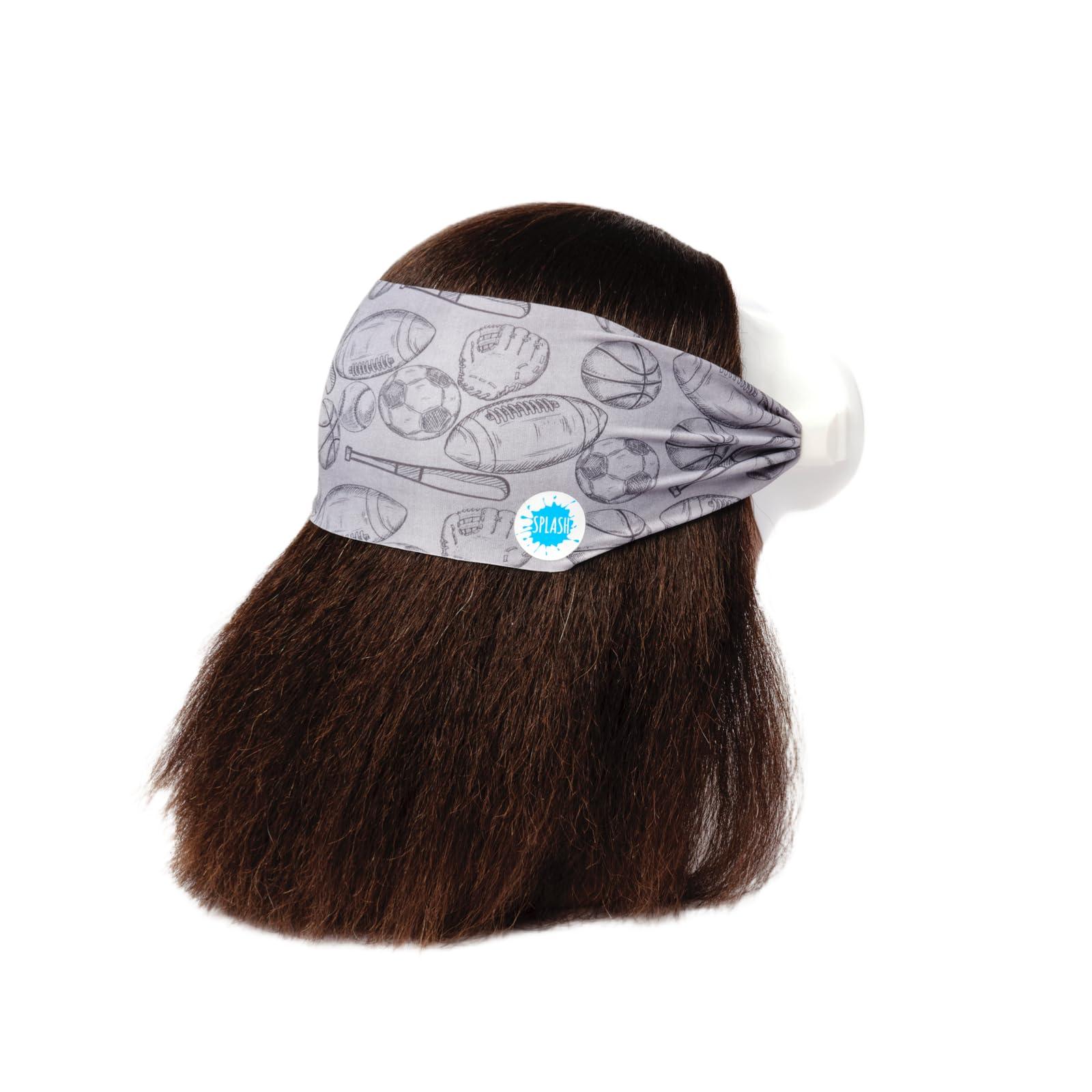 Splash Place SPLASH PLACE Swim MASK with Fabric Strap - All Star | Fun, Fashionable, Comfortable - Kids Swim Goggles with Nose Cover