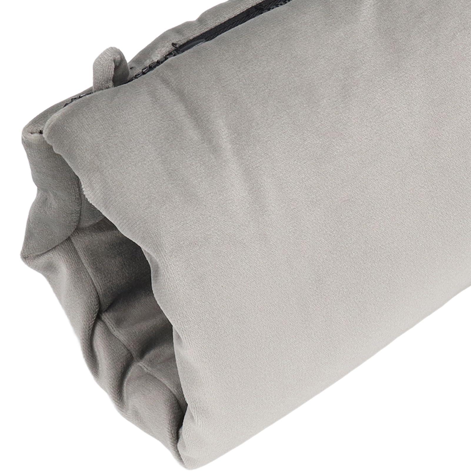 MINGZHE MINGZHE Electric Heating Pad Electric Hand Warmer Pouch Portable Foldable USB Rechargeable Crossbody Grey Electric Heated Hand Warmer Cushion Blanket