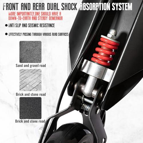 GLDDFDG GLDDFDG Scooter for Adults and Teens- Adjustable Height, Kids Scooter, Folding Scooter, Teens & Adults, Lightweight, Aluminum,Indoor and Outdoor Scooters for Children 6-12 Years Old