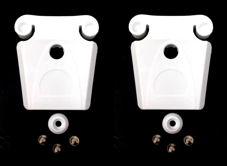 JSP Manufacturing JSP Manufacturing Aftermarket Replacement Parts - Hinges, Latches, Handles, Mounting Brackets Compatible with Igloo Coolers (2 pc - Plastic Latches w/Posts and Screws # 21013)