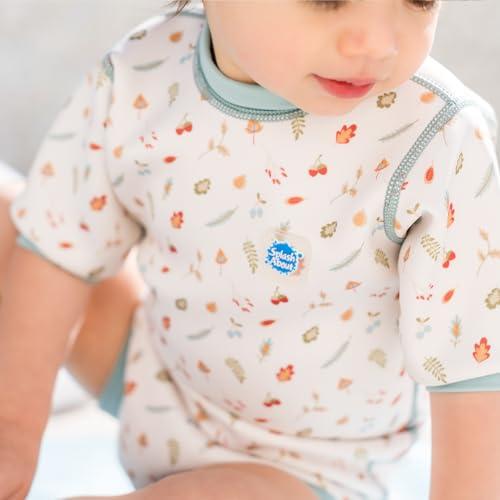 Splash About Splash About Happy Nappy Wetsuit with Swim Diaper (Little Acorns, 6-14 Months)