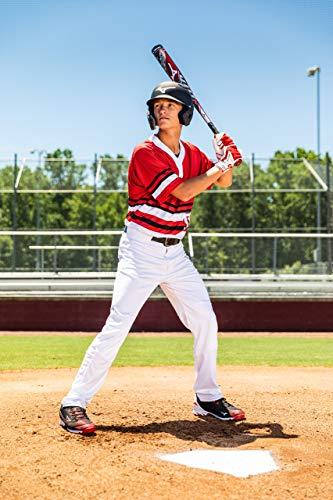 Mizuno Mizuno B6 Fitted Adult Baseball Batting Helmet, White, Large