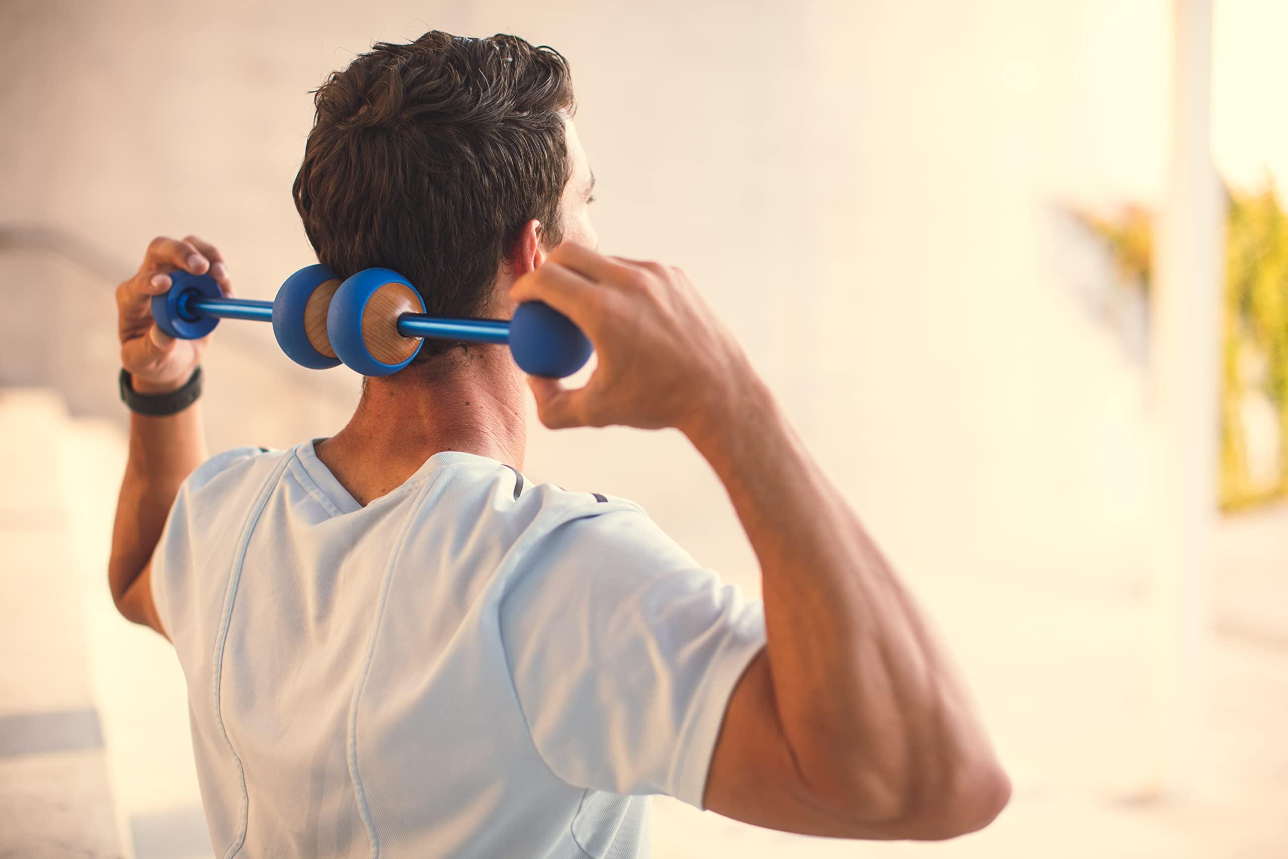 MOBO SYSTEM MOBO | 7-in-1 Myofascial Release Tool & Trigger Point Massager Tool | Massage Stick, Muscle Roller Stick & Foam Rollers Alternative | Deep Tissue Pain Relief & Improved Mobility