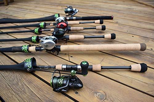 LINE CUTTERZ LINE CUTTERZ Edition TRC - Casting Rod Shield w/Reel Strap & Foam Tip, Keeps Lines from Tangling - Size Small