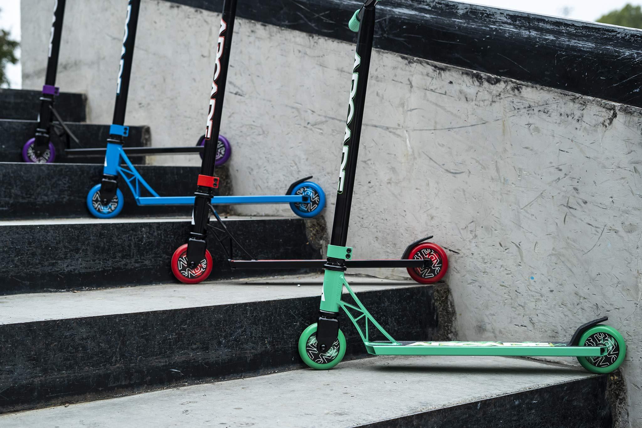 ARCADE ARCADE Rogue BMX Pro Scooter - Skatepark Scooter for Tricks - Scooter Pro Trick Scooters - Beginner Stunt Scooters for Kids & Pre Teens Ages 7 Years & Up - Boys & Girls Colors Monopatin (Purple)