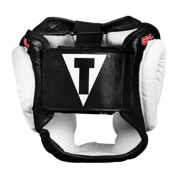 Title Boxing Title Gel World Full Face Training Headgear, Black, Large