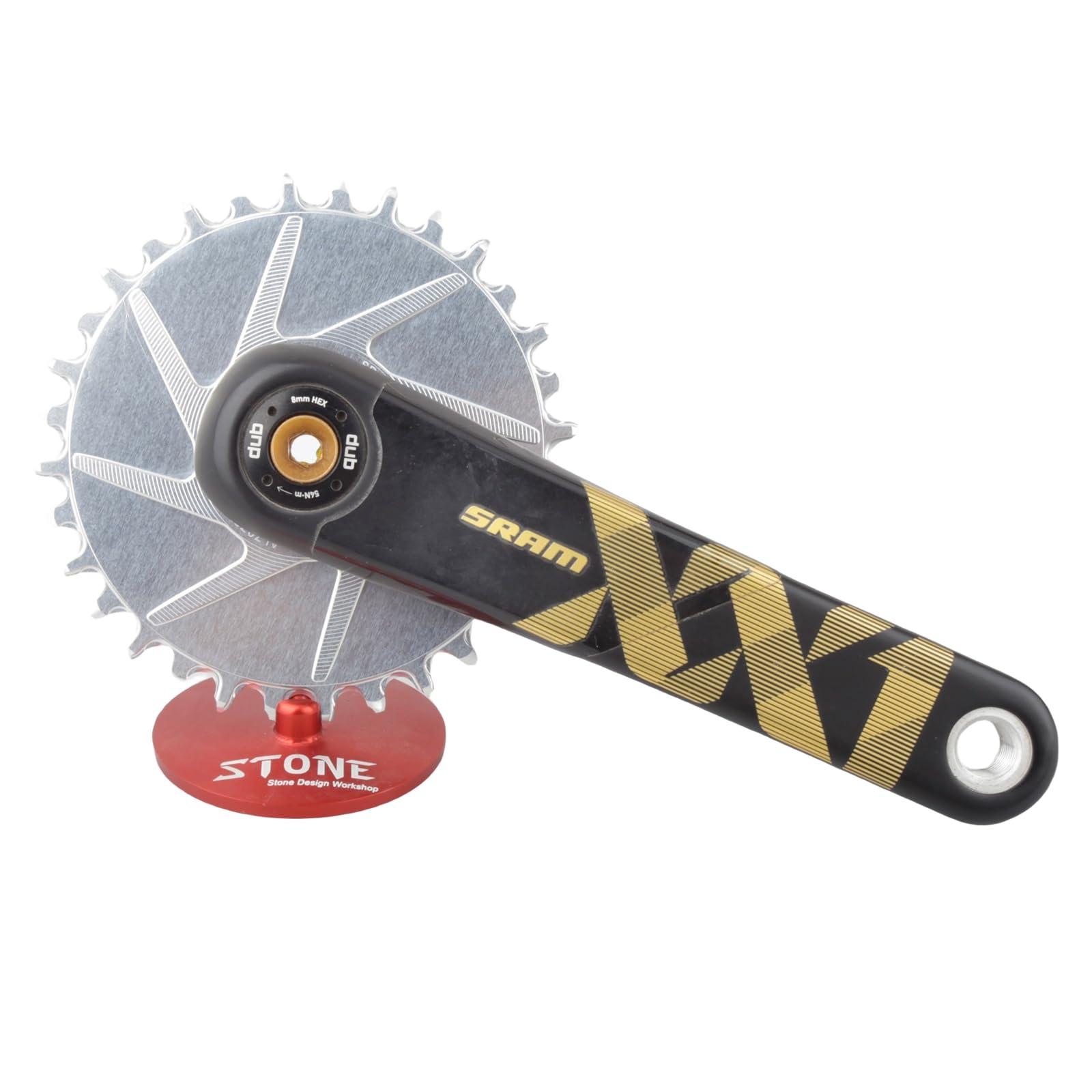 DJC Components DJC Stone Bike Chainring Aero 3mm Offset Direct Mount 12s Round for Sram GXP Dub NX GX Eagle X9 X0 XX1 X01 28t 30t 32 34t 36 38t 40t
