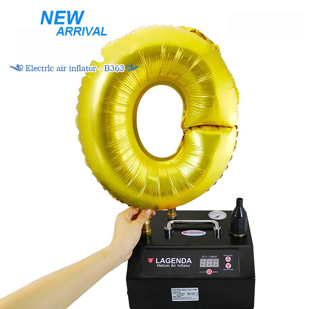 LeTkingok LeTkingok Electric Helium Balloon Inflator Helium Air Pump- Floating Balloon Inflatable Machine Helium Filler for Wedding Birthday Party