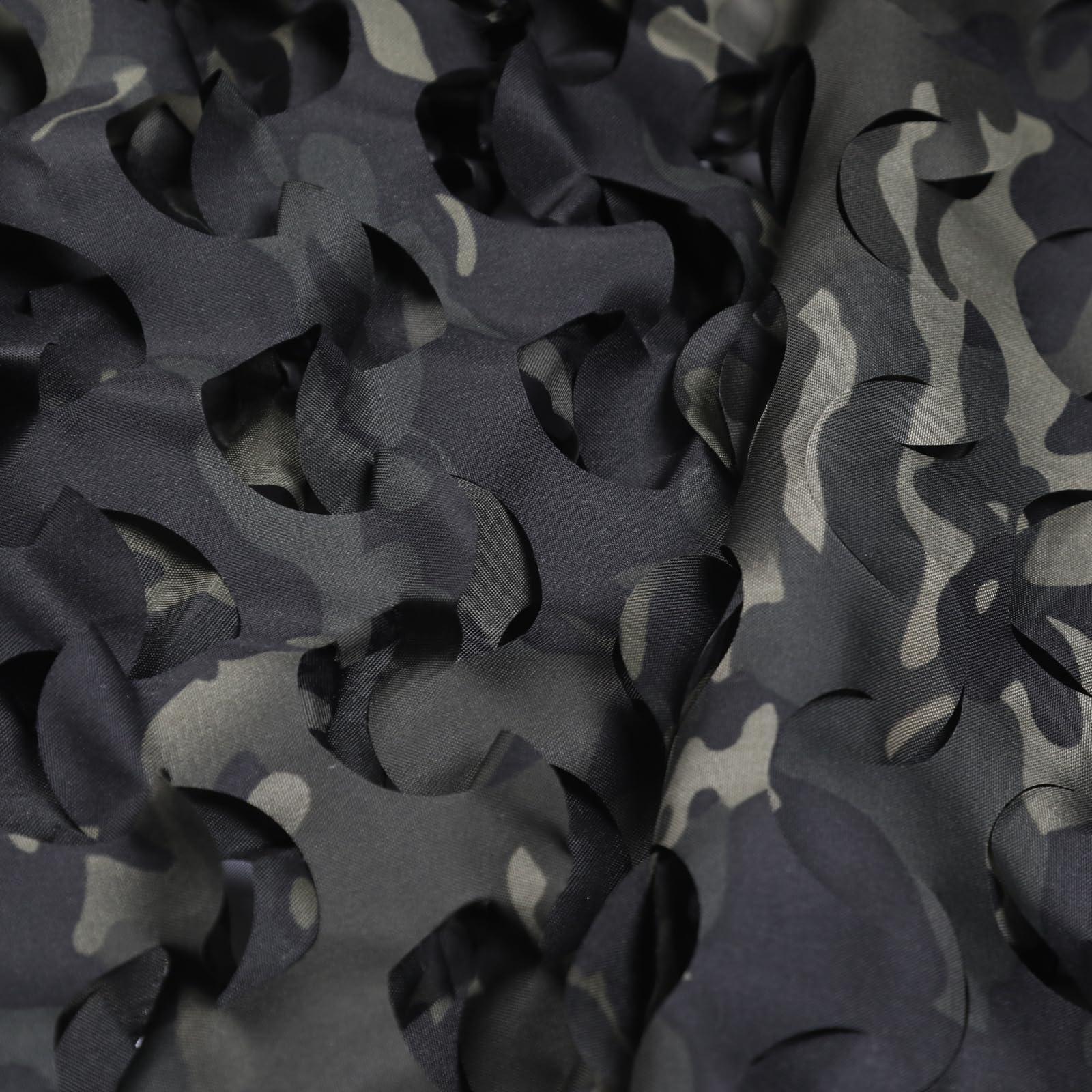 GRVCN GRVCN Camo Netting Camouflage Net, Bulk Roll Sunshade Mesh Nets for Hunting Blind Shooting Military Theme Party Decorations